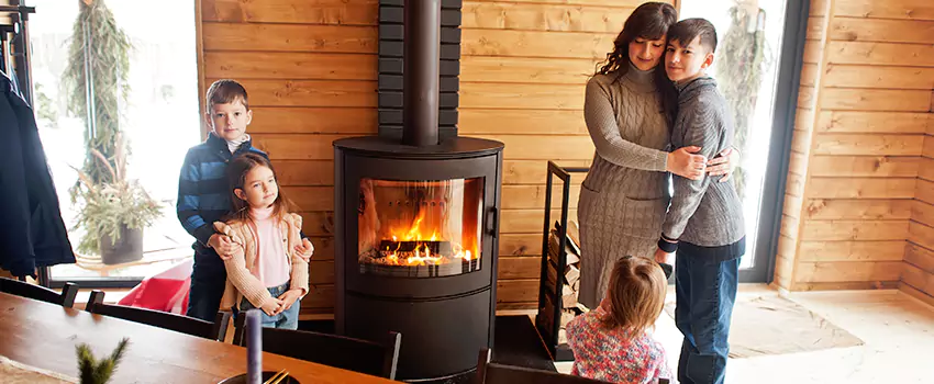 Morso Cast Iron Fireplace Insert Installation in Waverly, Michigan