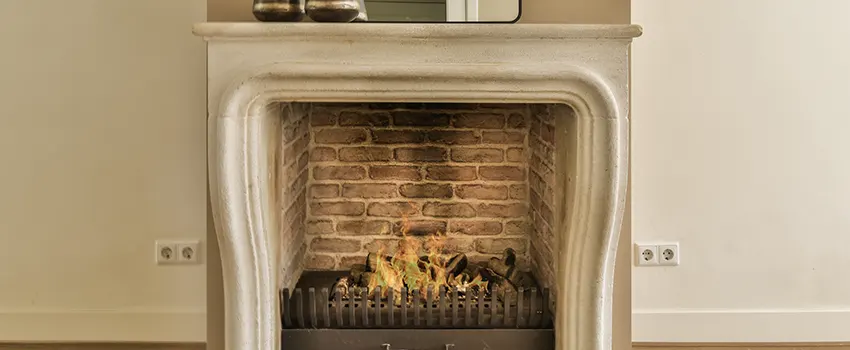 Vintage-style Fireplace Redesign in Waverly, Michigan