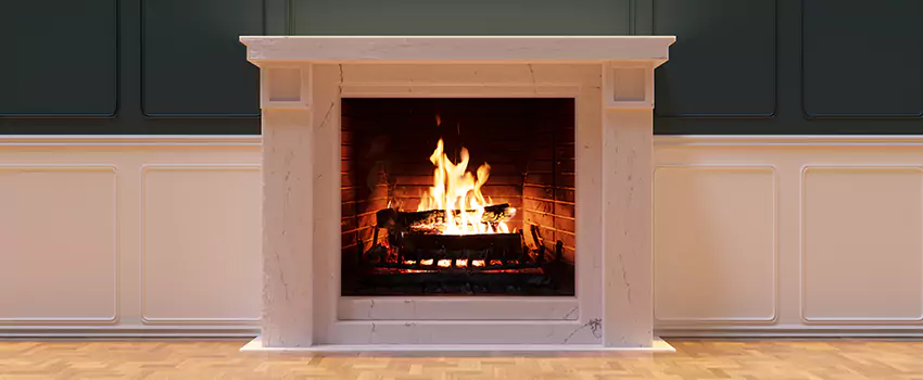 Open Flame Wood-Burning Fireplace Installation Services in Waverly, Michigan